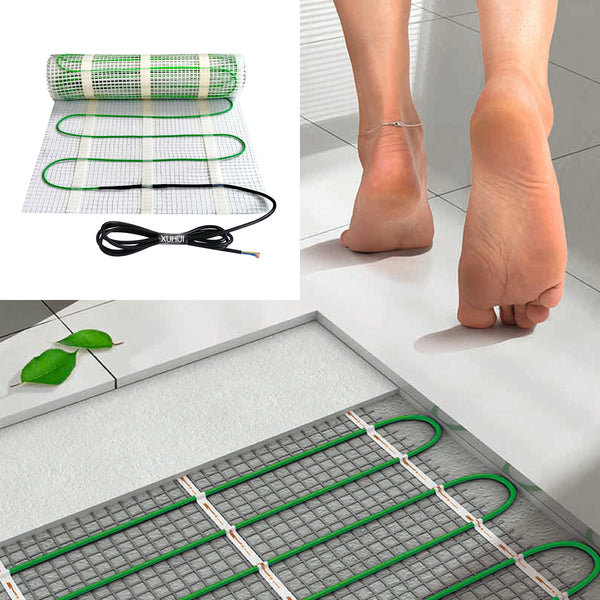 About bathroom floor heating system