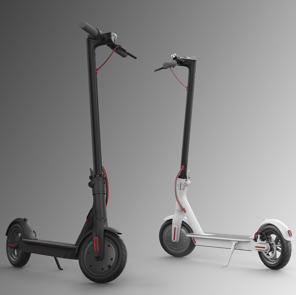 Electric scooters for early birds