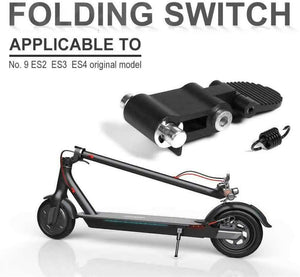 Folding Pedal Switch for Ninebot ES2 ES4, Electric Scooter Folding Mechanism Metal Switch Assembly